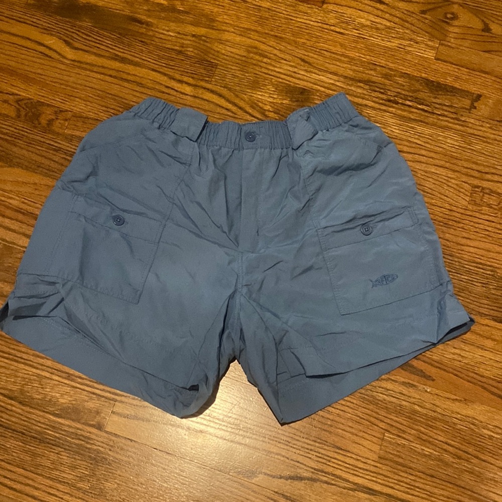 AFTCO fishing shorts, dark blue